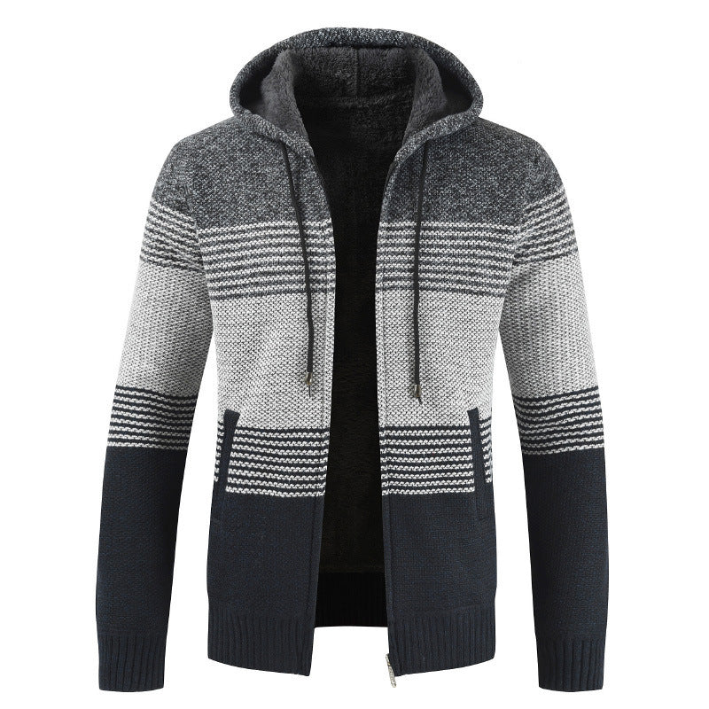 Knit cardigan sweater coat
