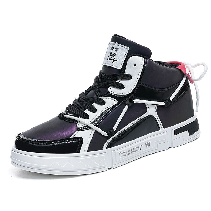 High-top Sneakers - Lace Up