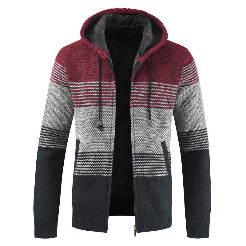 Knit cardigan sweater coat