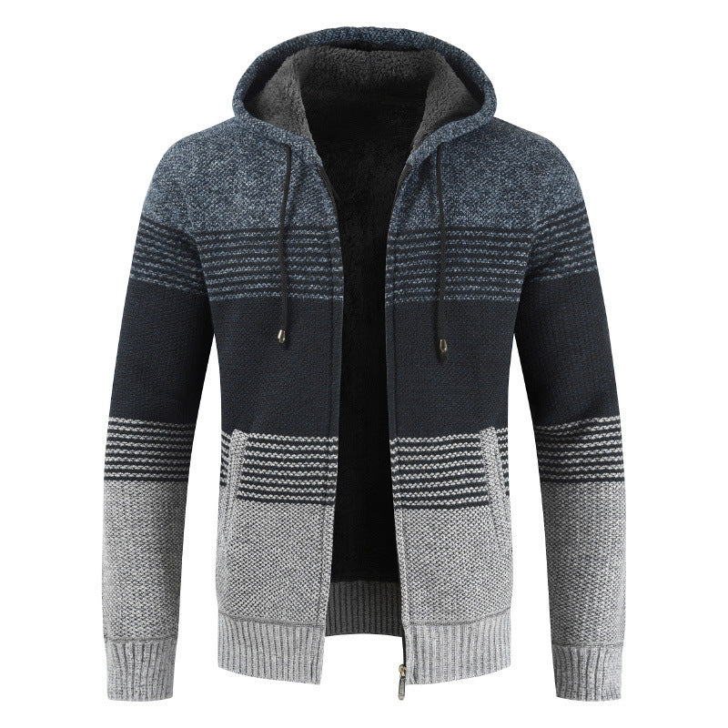 Knit cardigan sweater coat