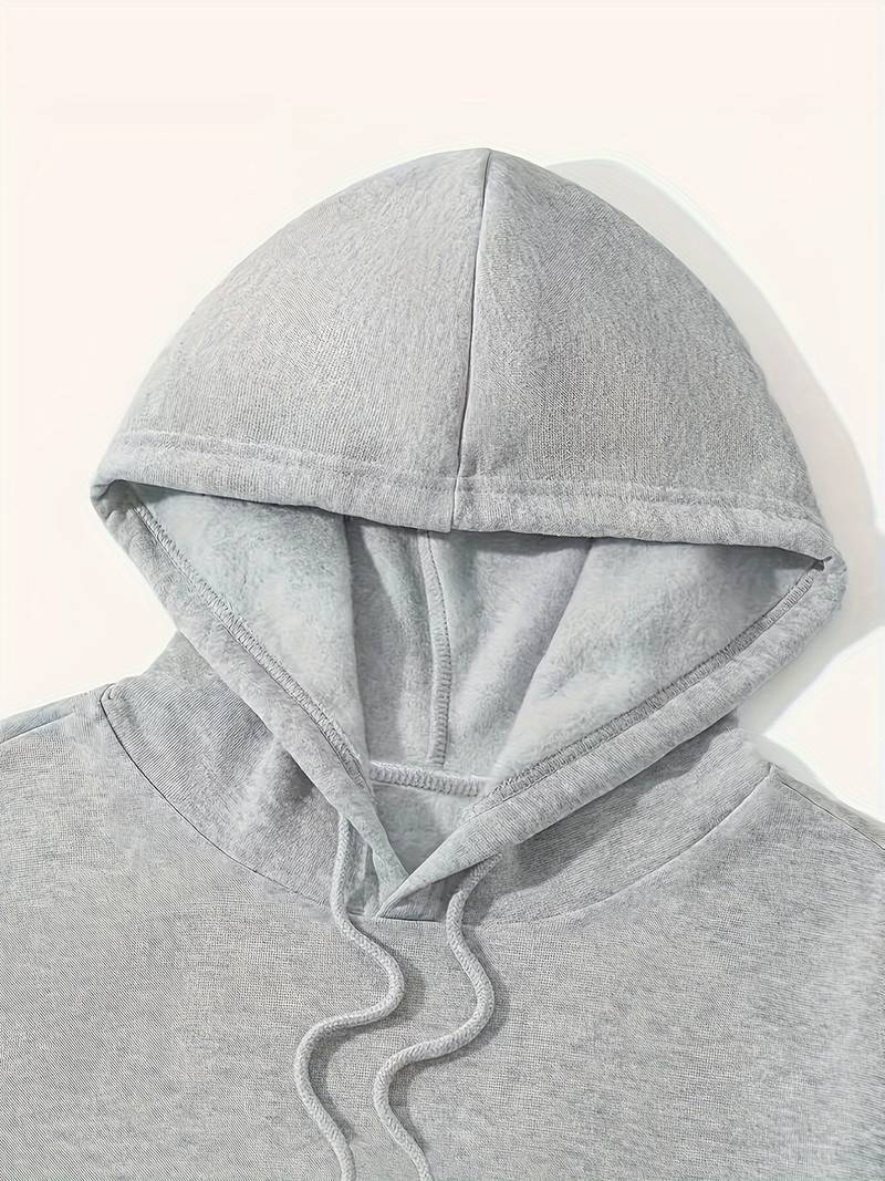 CASUAL LONG SLEEVE HOODIE - THANK YOU JESUS