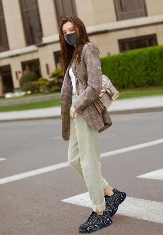 Casual Luxury Women Shoes - Glitters