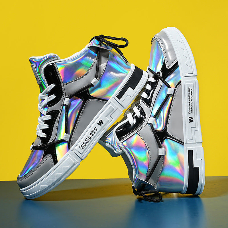 High-top Sneakers - Lace Up
