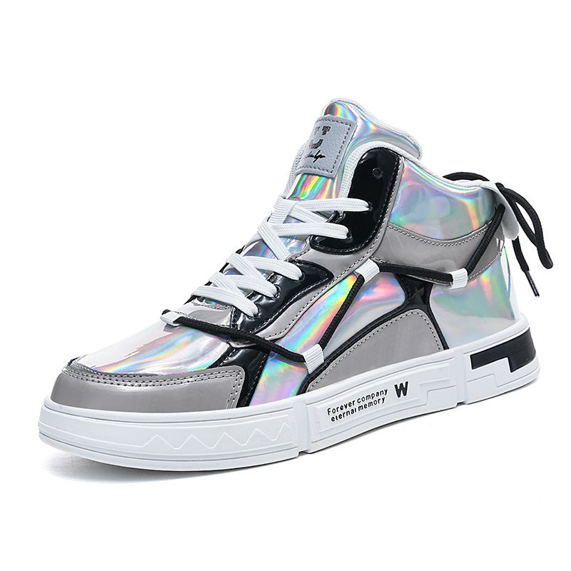 High-top Sneakers - Lace Up