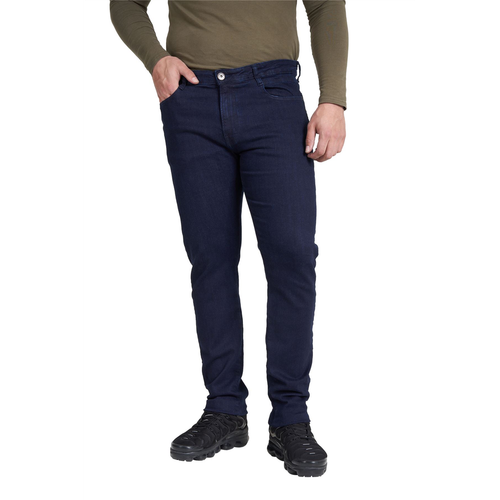Indigo Slim Fit Denim Jeans for Men - Size 32, Effortlessly Stylish
