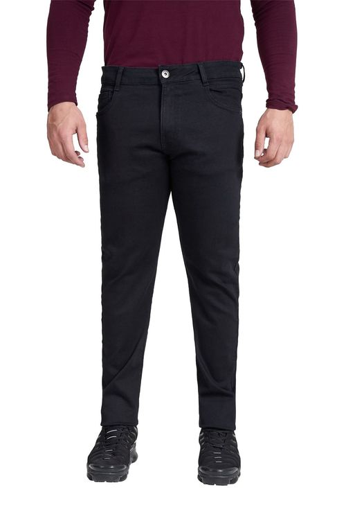Ultra-Stylish Men's Black Skinny Leg Jeans - Size 36, Perfect Fit!
