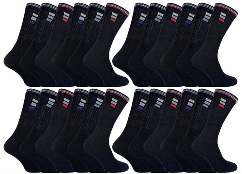24 Pairs Mens 019 Classic Sport Socks
